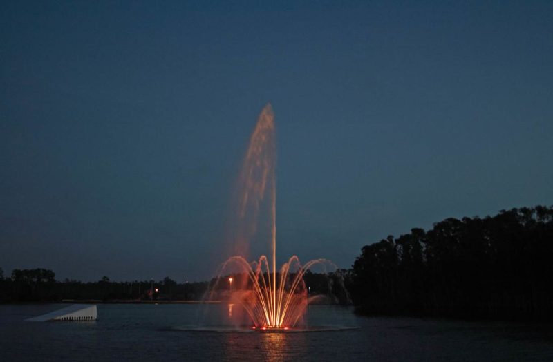 Custom Lake Musical Fountain