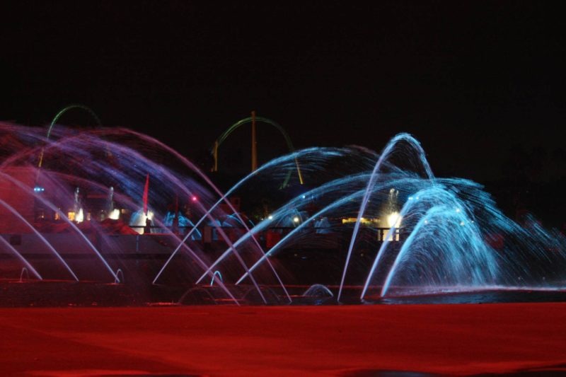 Theme Park Show Fountain